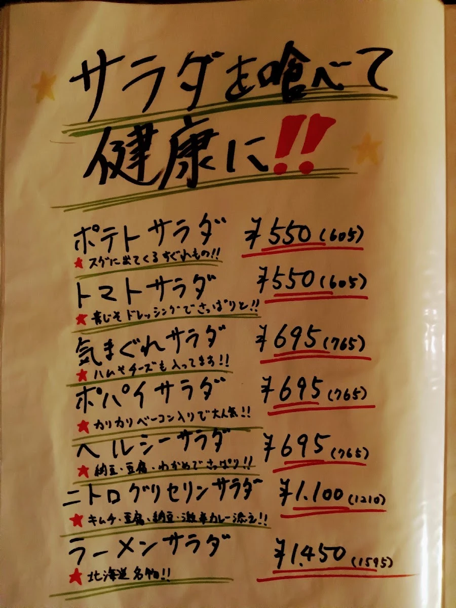 小樽食堂花火 メニュー写真 5
